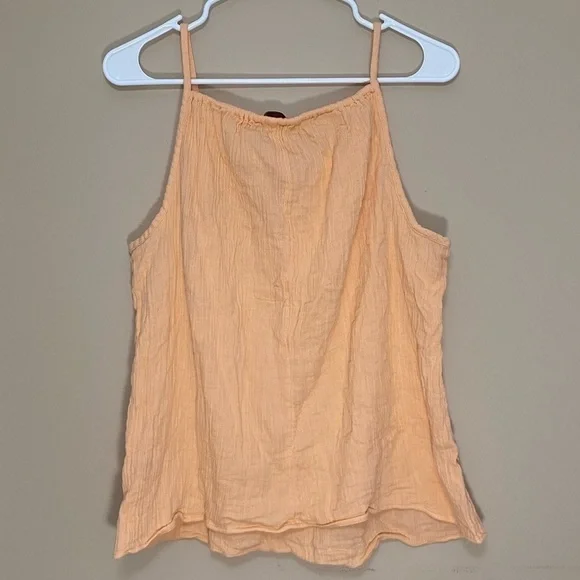 5️⃣ for $25 Loft Lightweight Women’s Medium Orange Tank Top - Picture 3 of 3